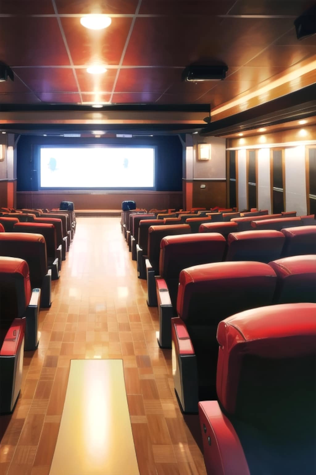 二階の映画館