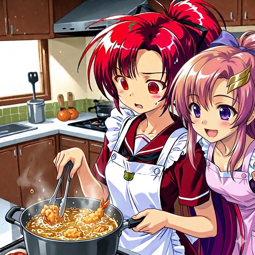 揚げ物調理が苦手です