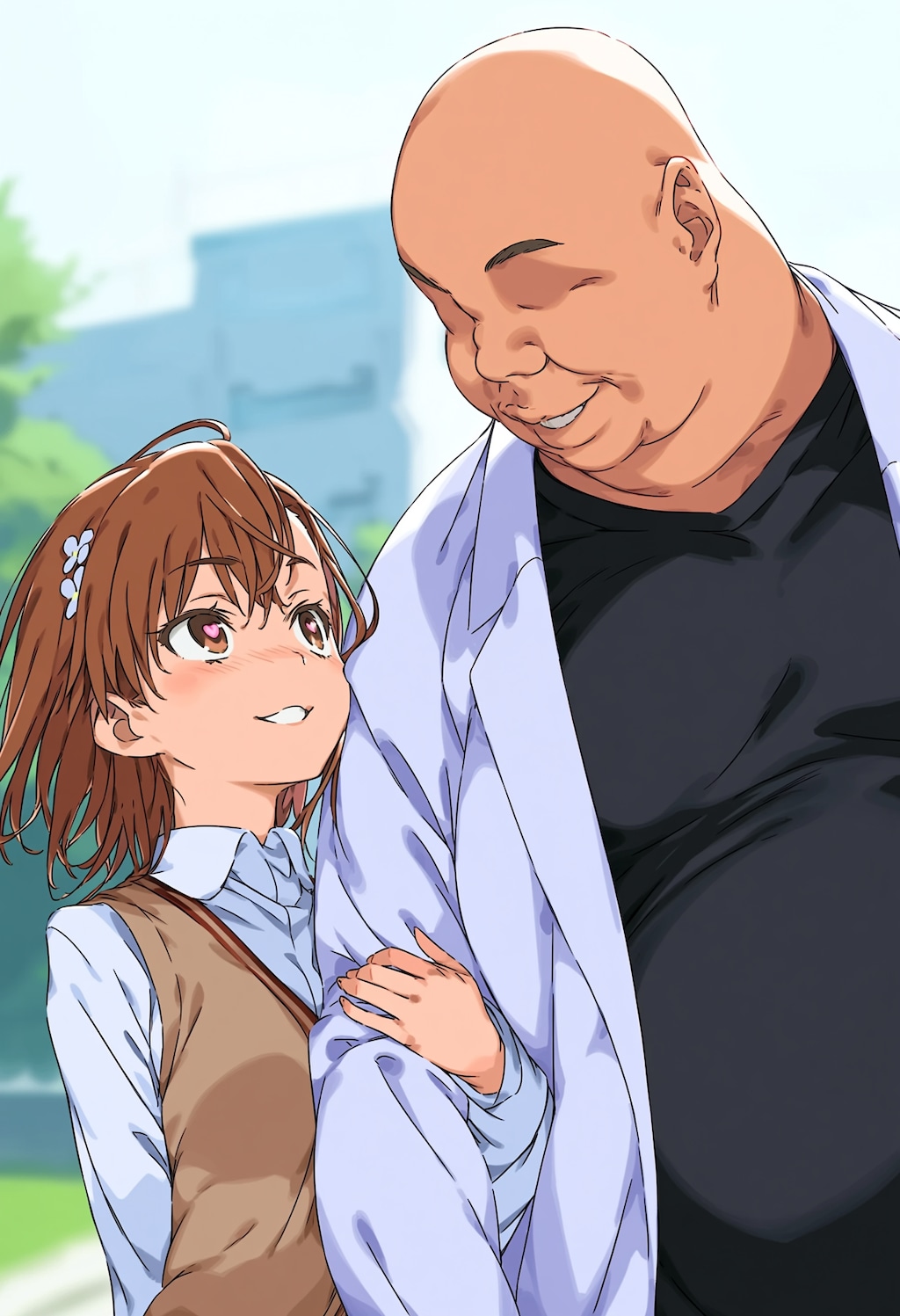 モブおじさんに子宮に恋しちゃった美琴