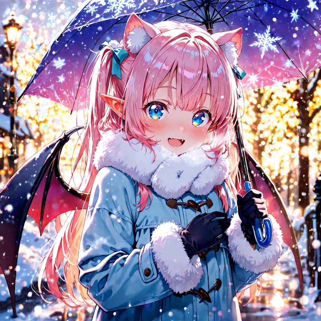 5枚）雪と吸血鬼さん