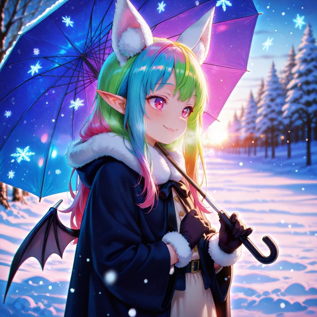 5枚）雪と吸血鬼さん