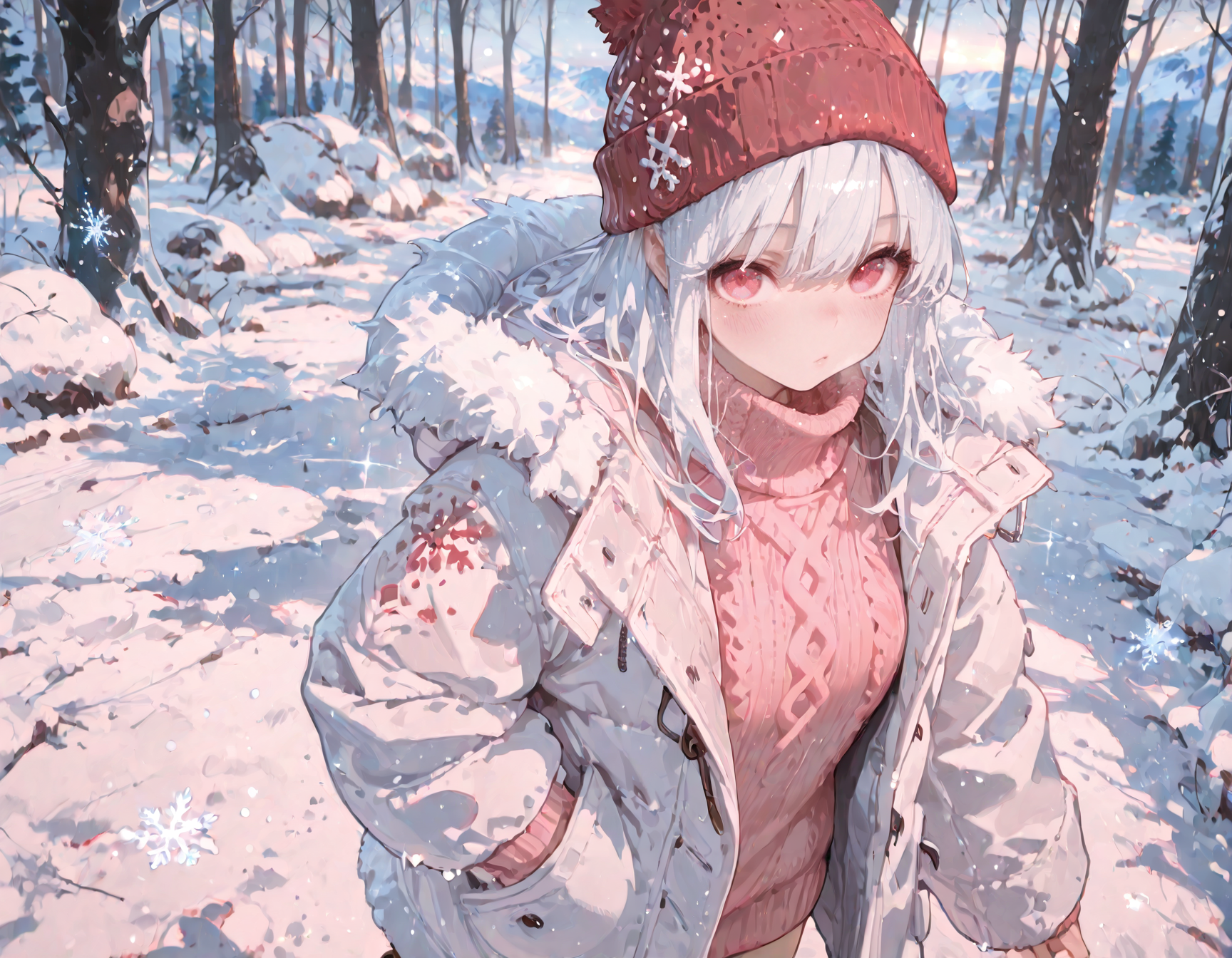 雪道 | の人気AIイラスト・グラビア