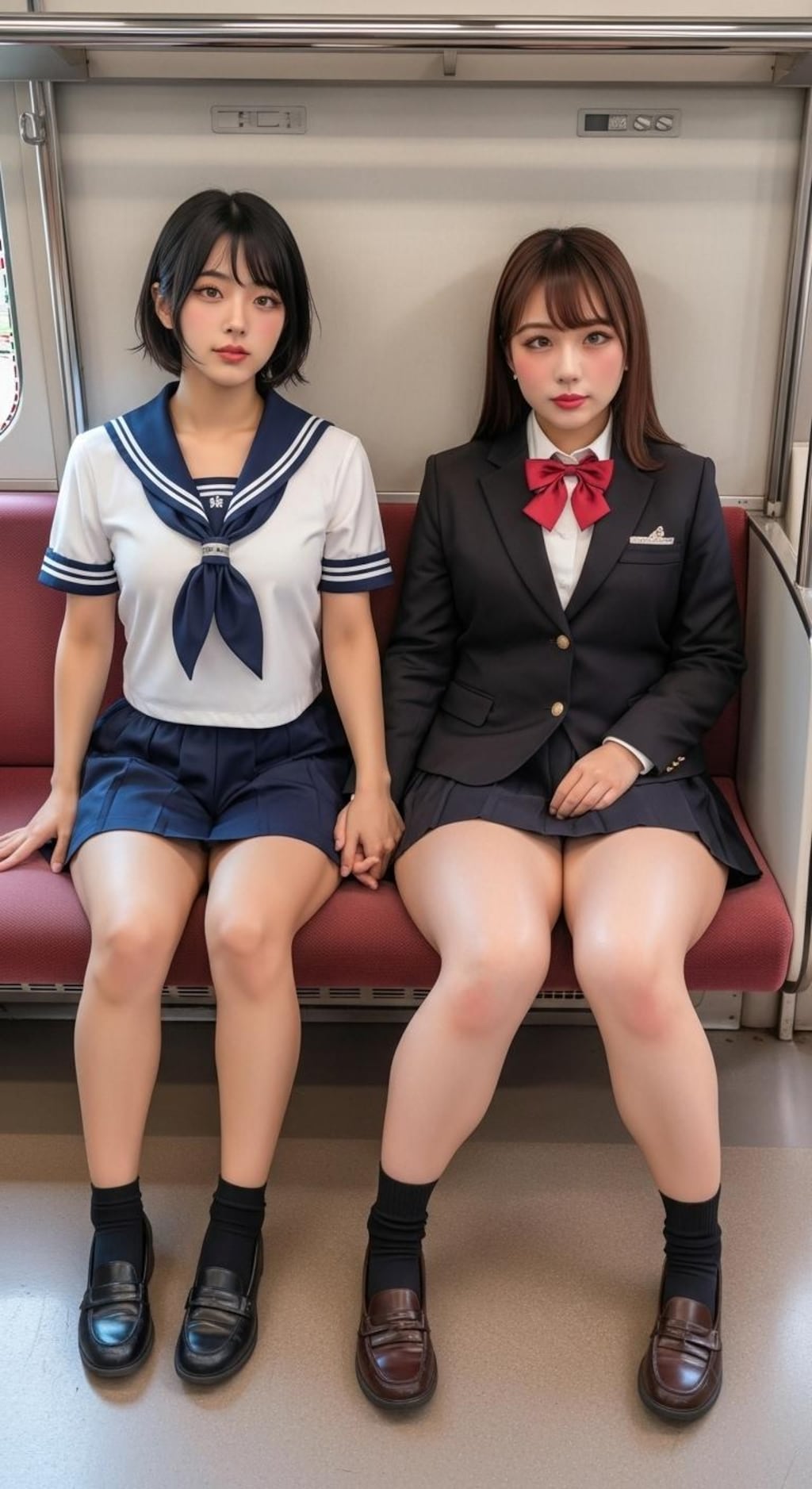 仲良し女子高生
