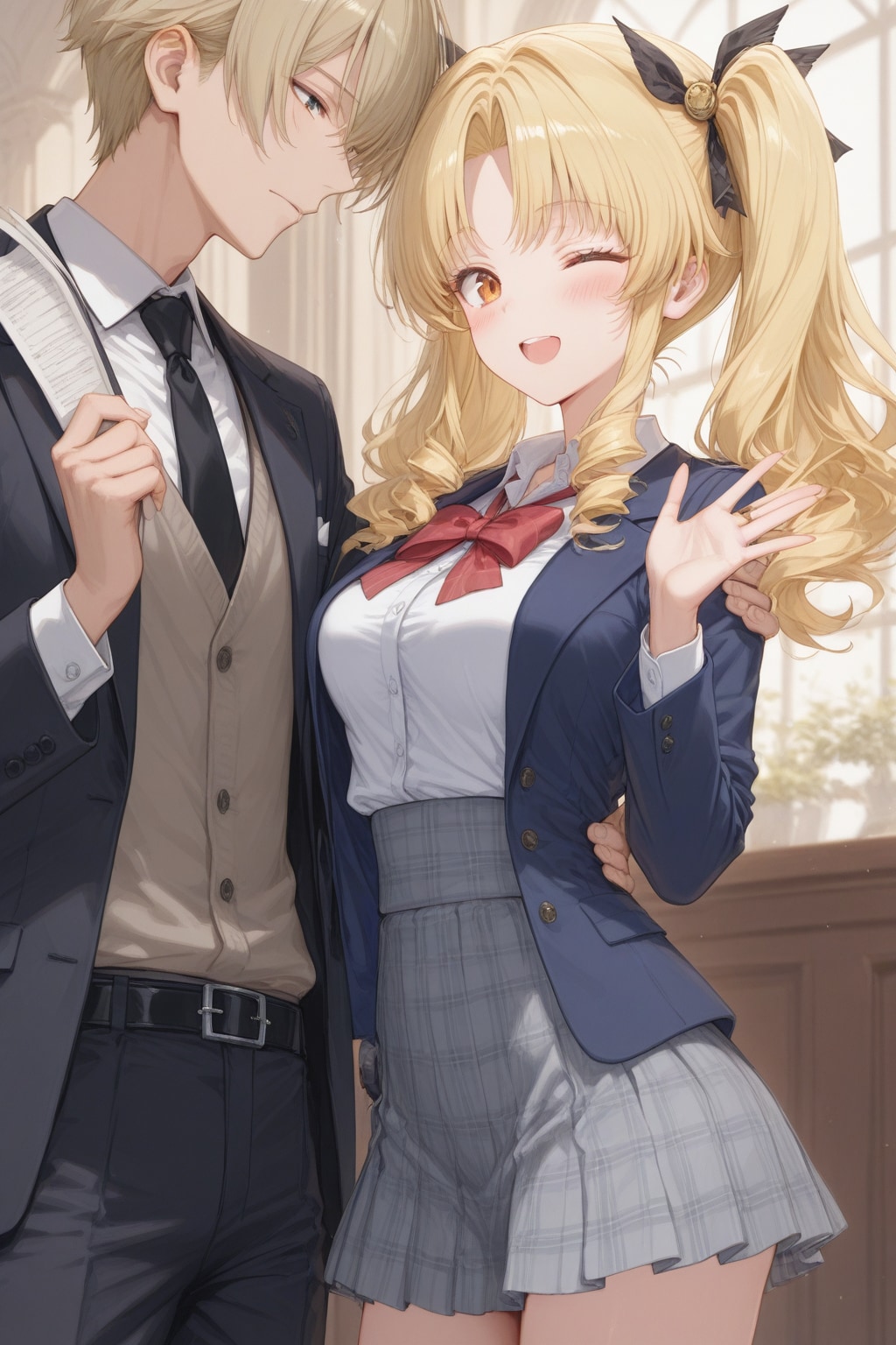 紳士は金髪がお好き | の人気AIイラスト・グラビア