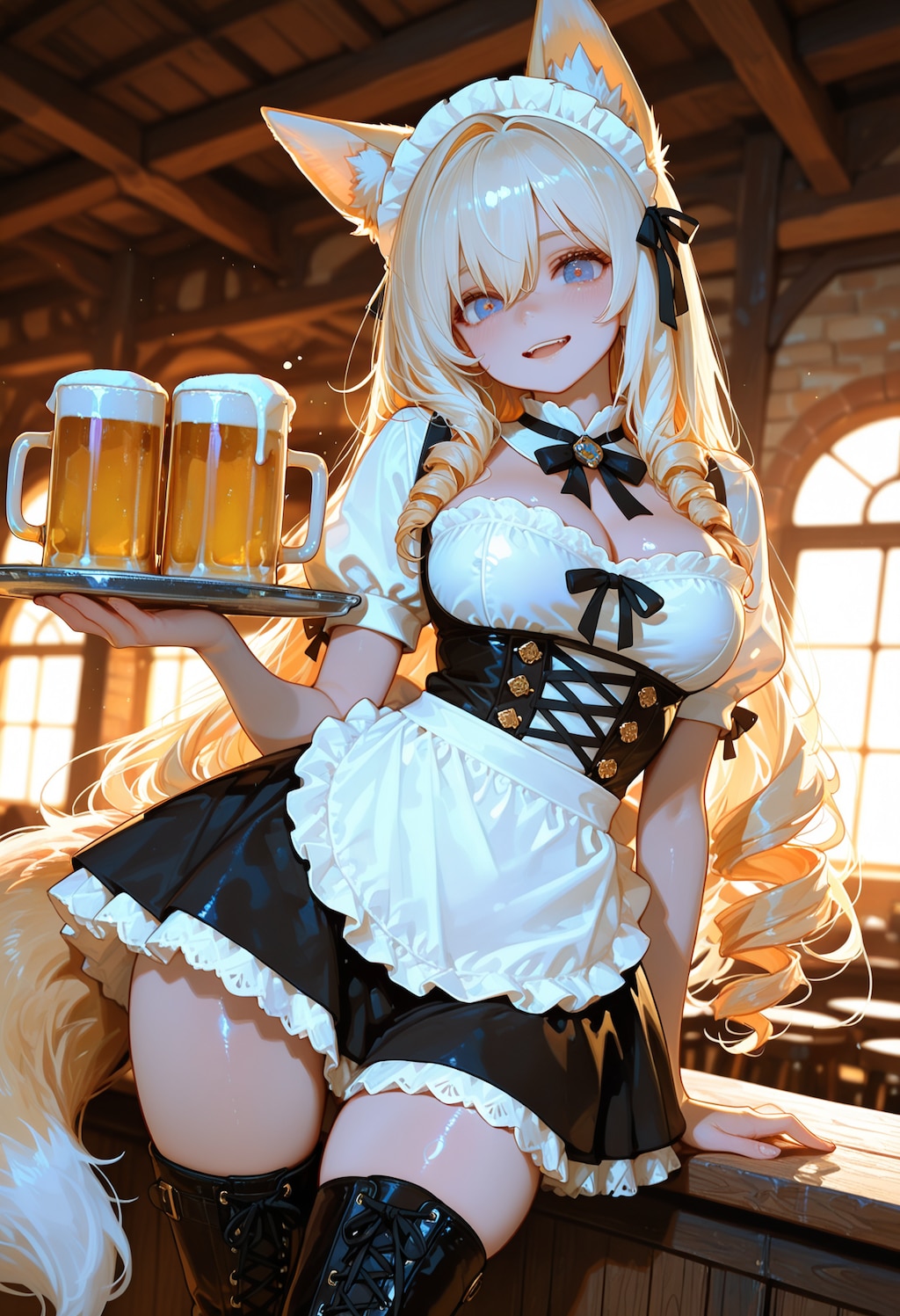 けもみみ酒場　狐