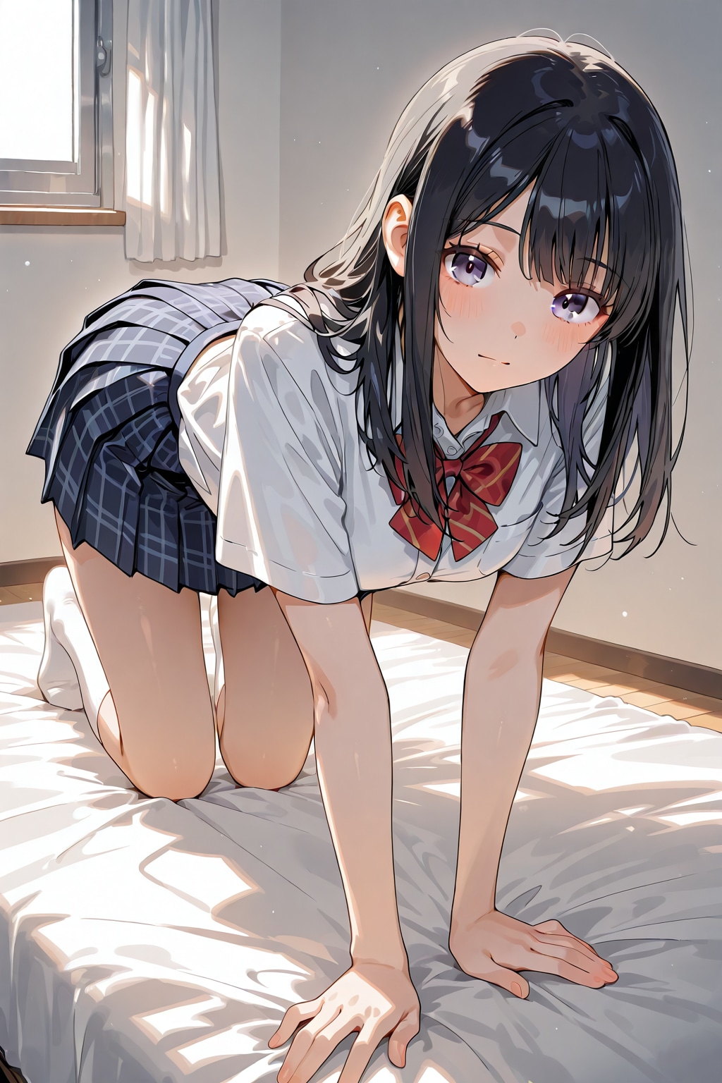 四つん這い