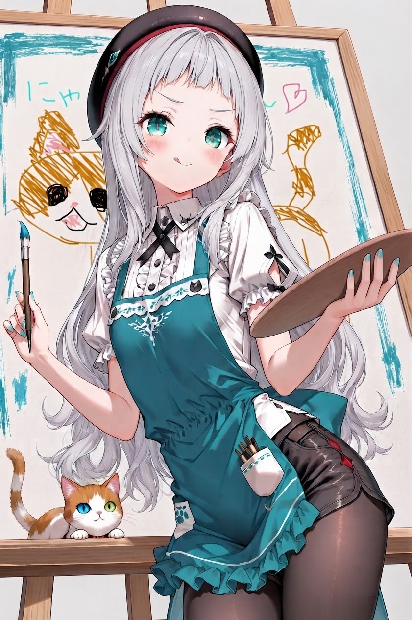 チョット早めに芸術の秋デスっ♪ | の人気AIイラスト・グラビア