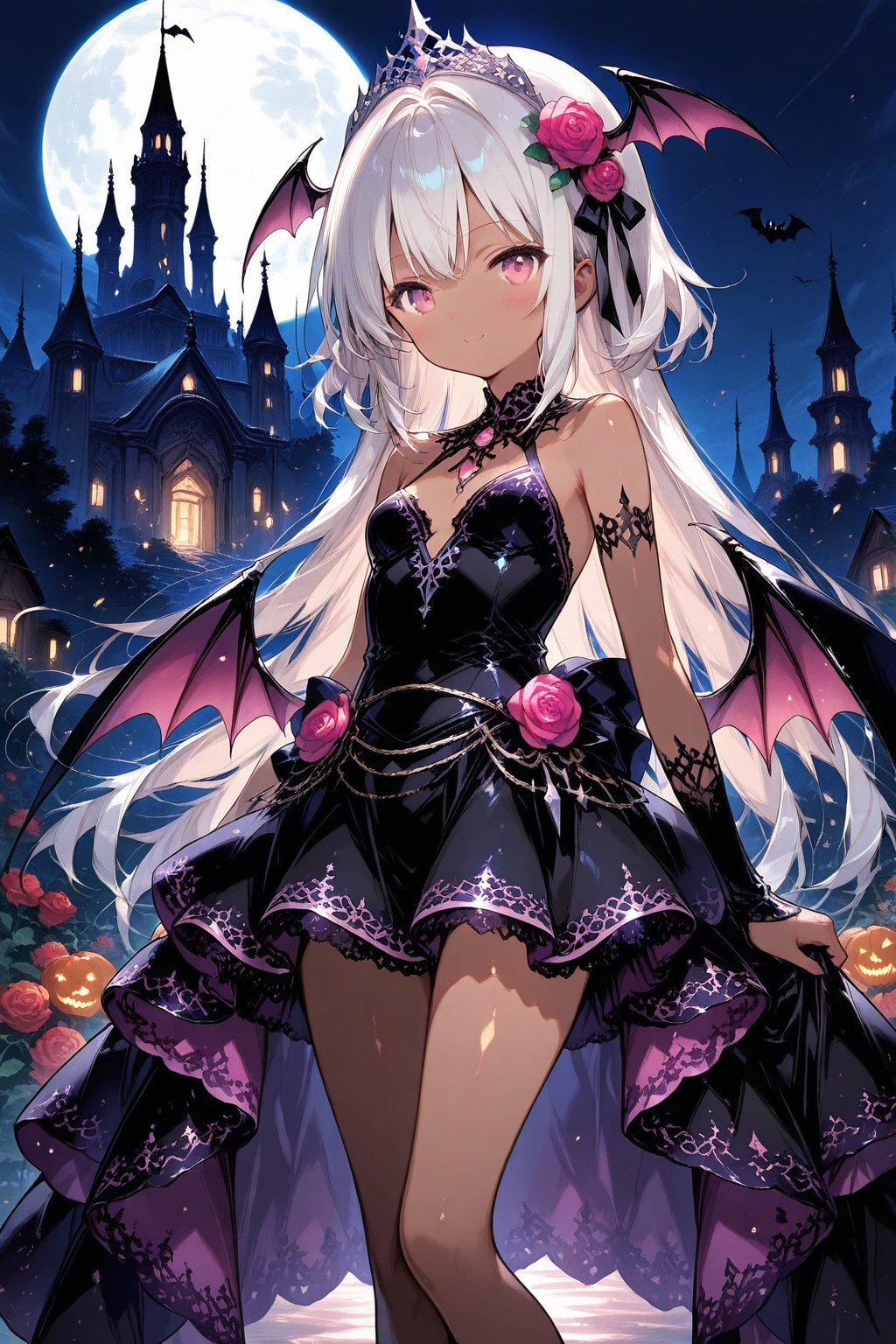 銀髪悪魔の花嫁ちゃん