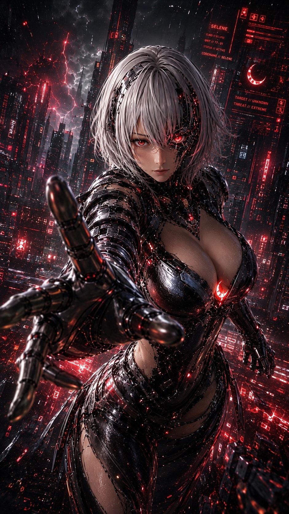 DEMI-HUMANOID《 SELENE 》 | の人気AIイラスト・グラビア