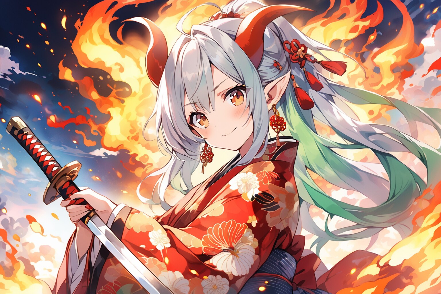 百鬼夜行 | の人気AIイラスト・グラビア