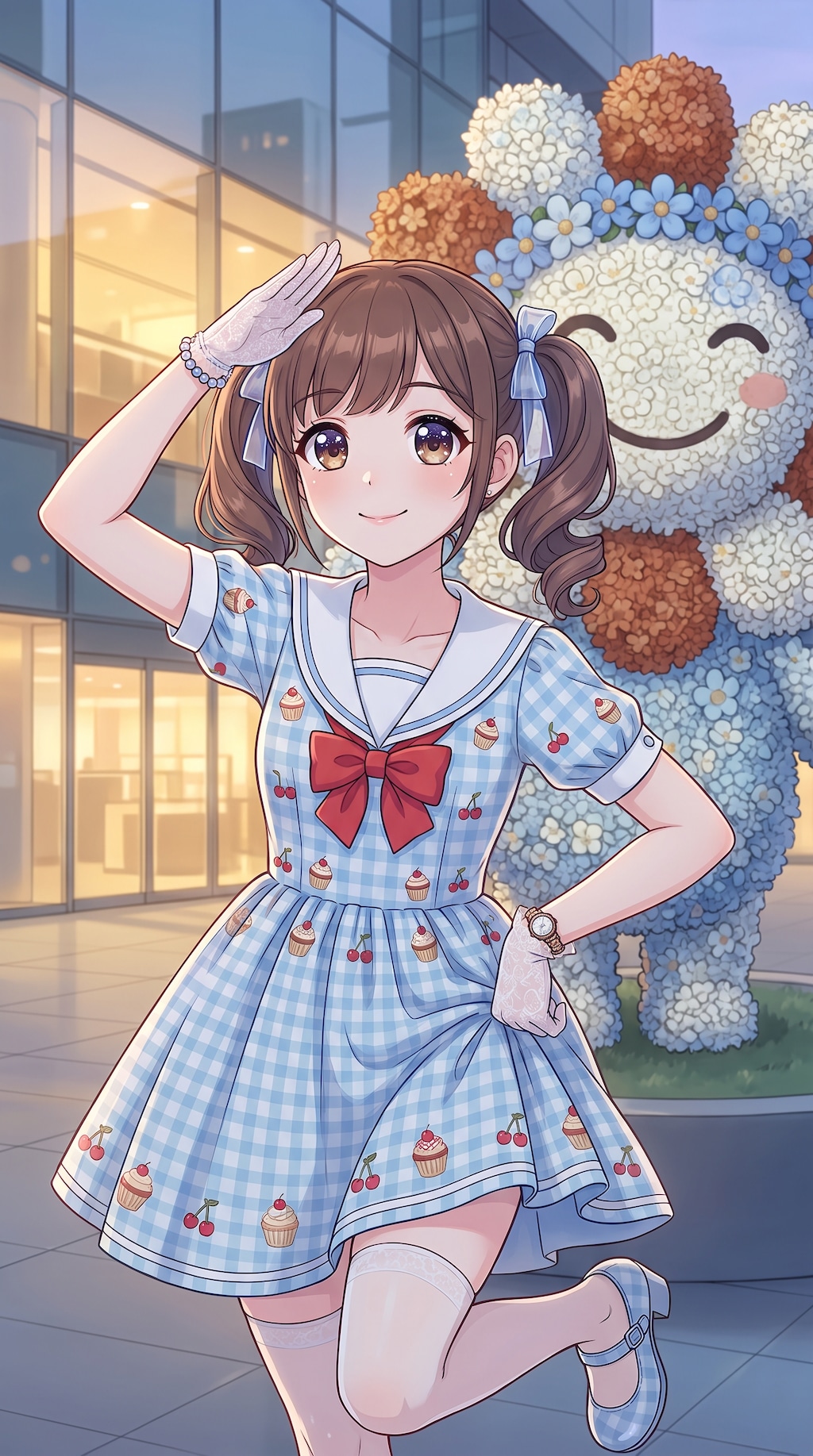 花冠乙女行進