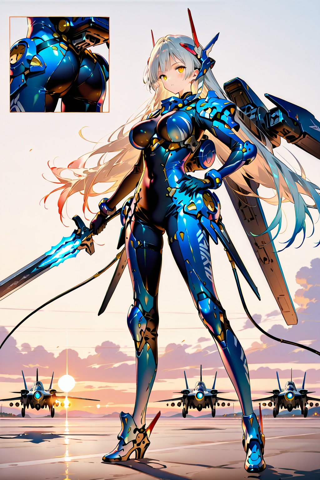 メカ娘 | の人気AIイラスト・グラビア