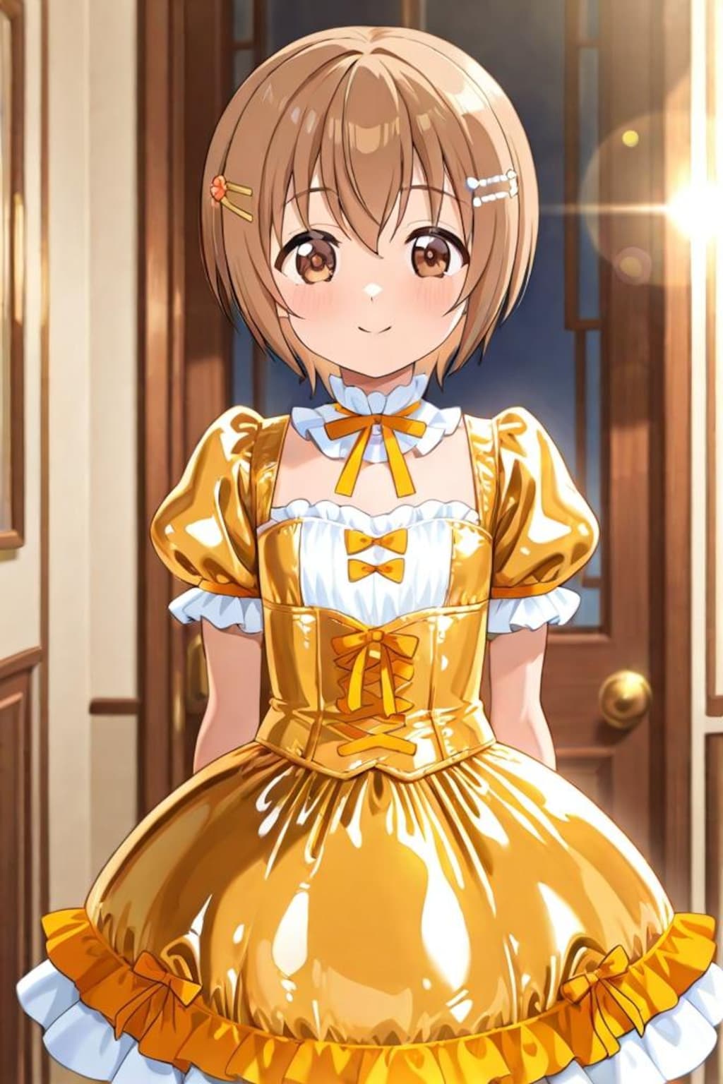 みなみけ　マコちゃん　ロリータファッション
