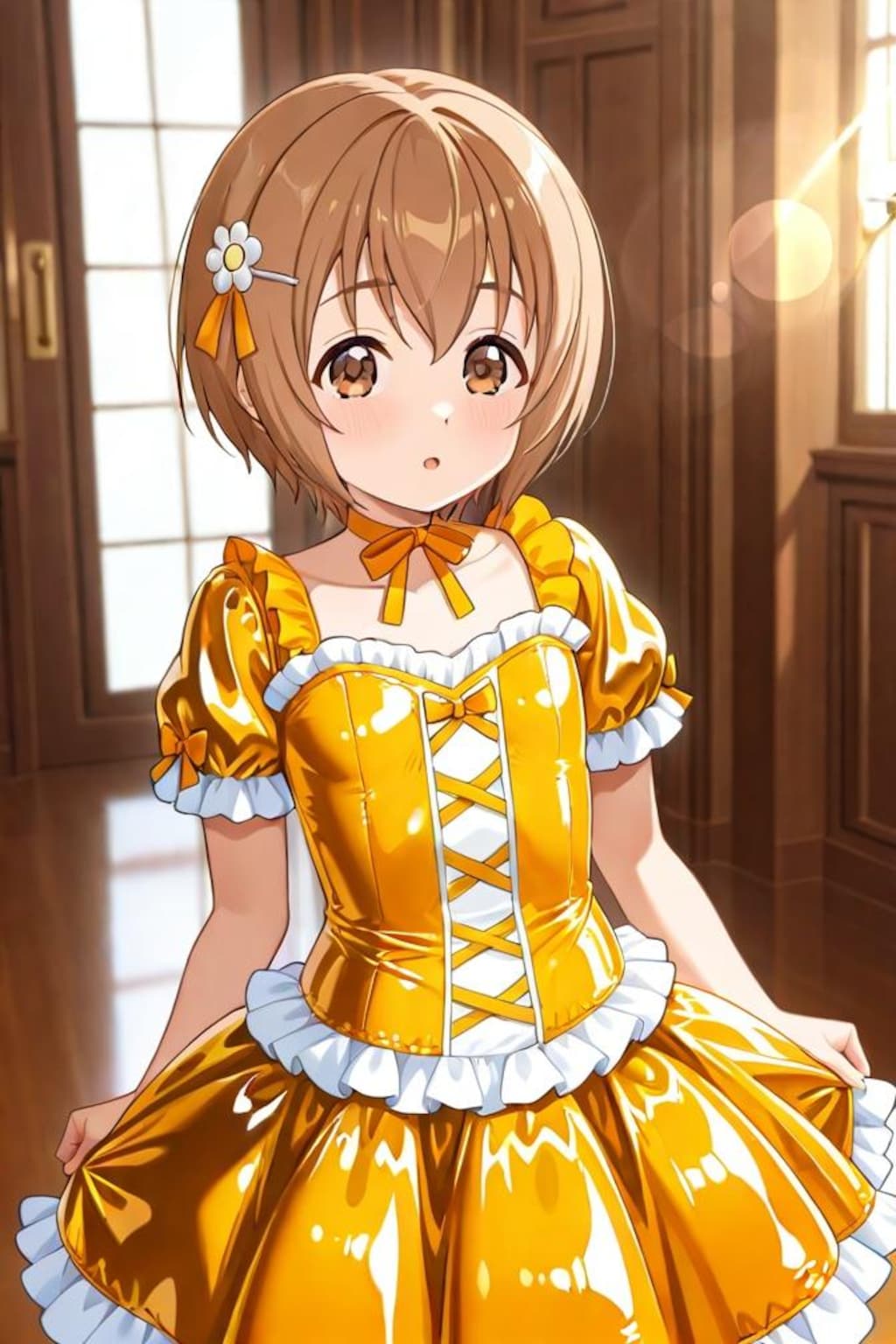 みなみけ　マコちゃん　ロリータファッション
