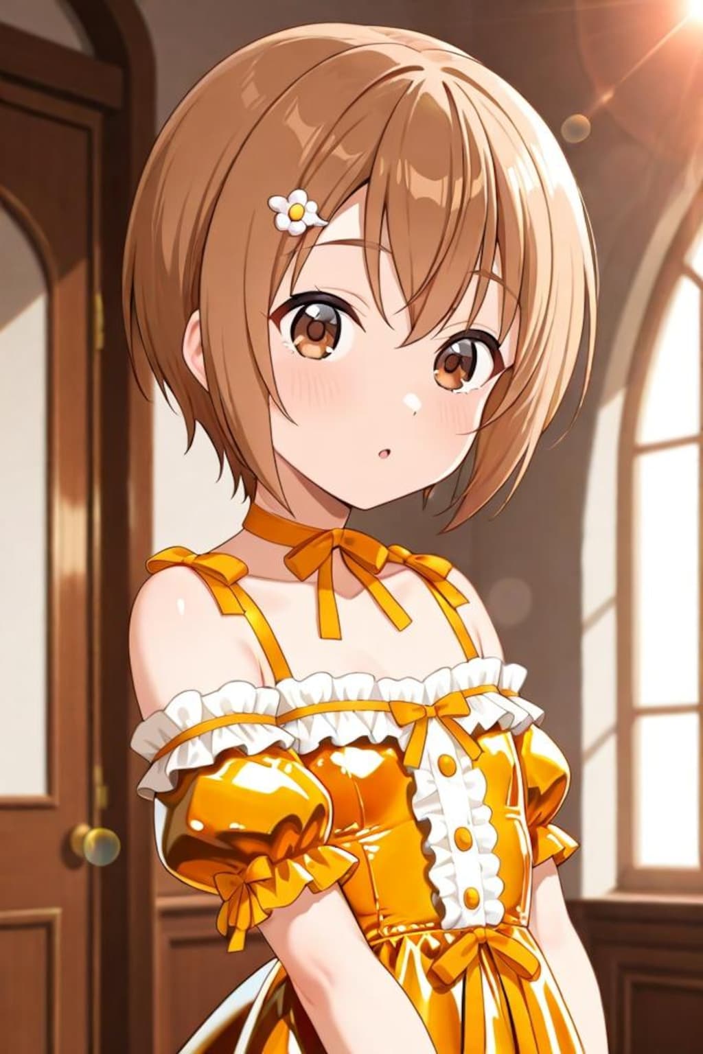 みなみけ　マコちゃん　ロリータファッション