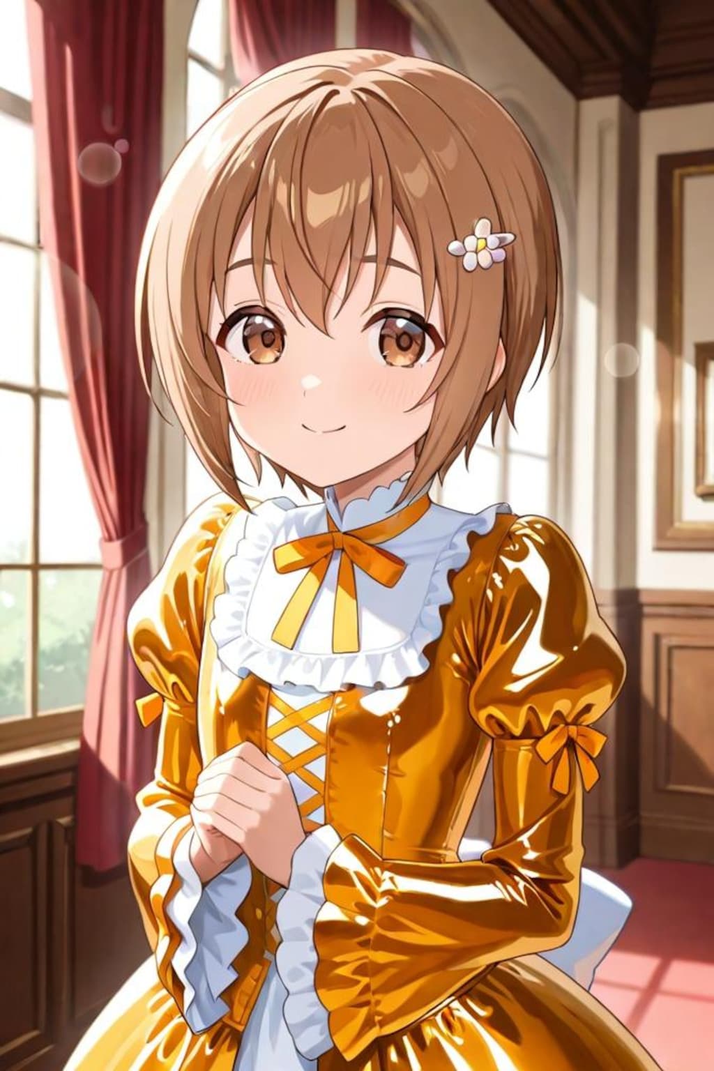 みなみけ　マコちゃん　ロリータファッション