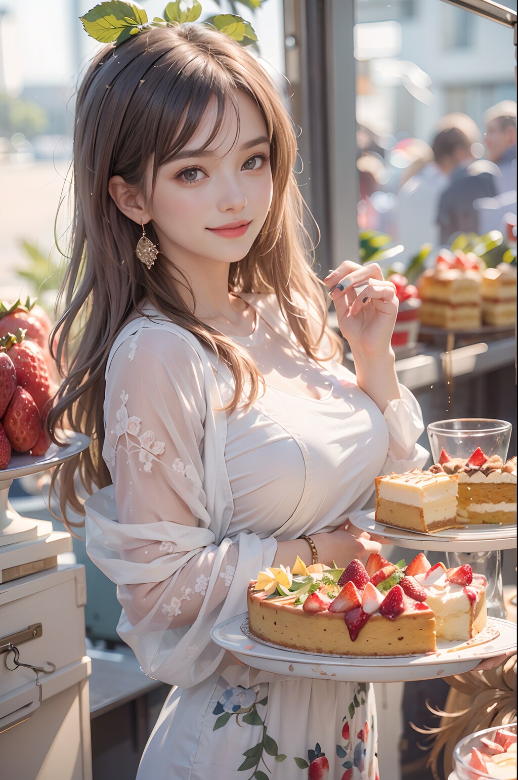 苺のケーキ🍰