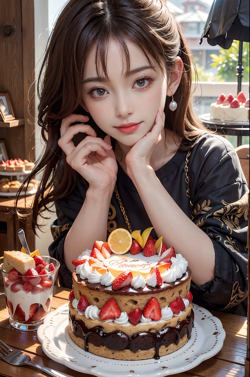 苺のケーキ🍰