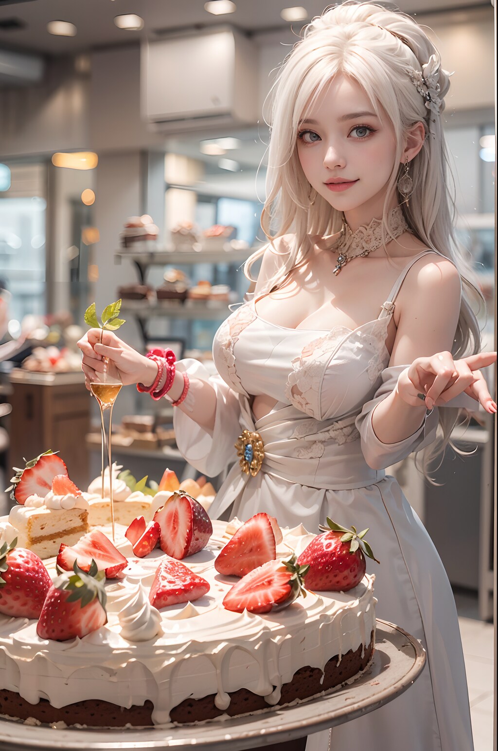 苺のケーキ🍰