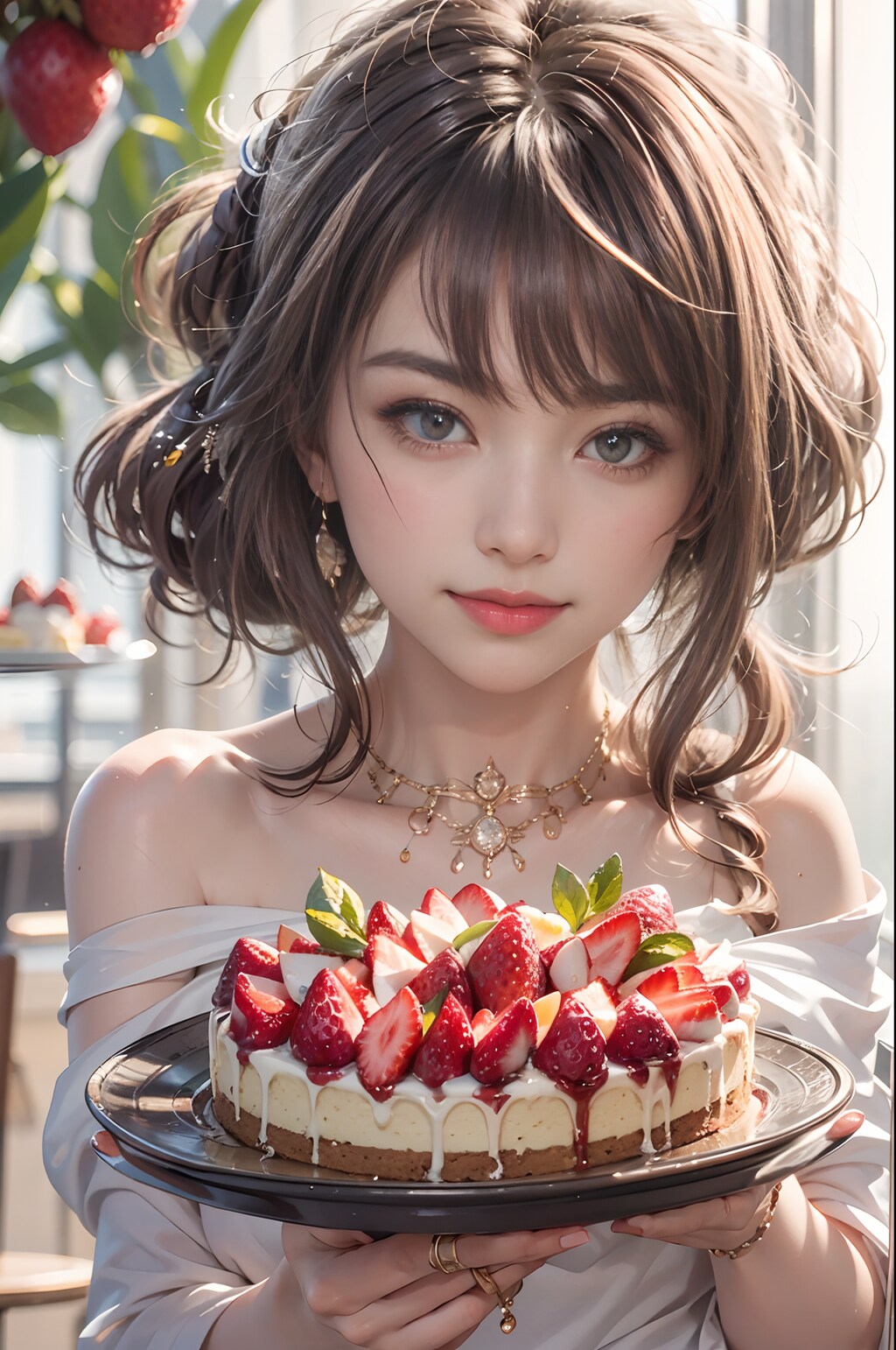 苺のケーキ🍰