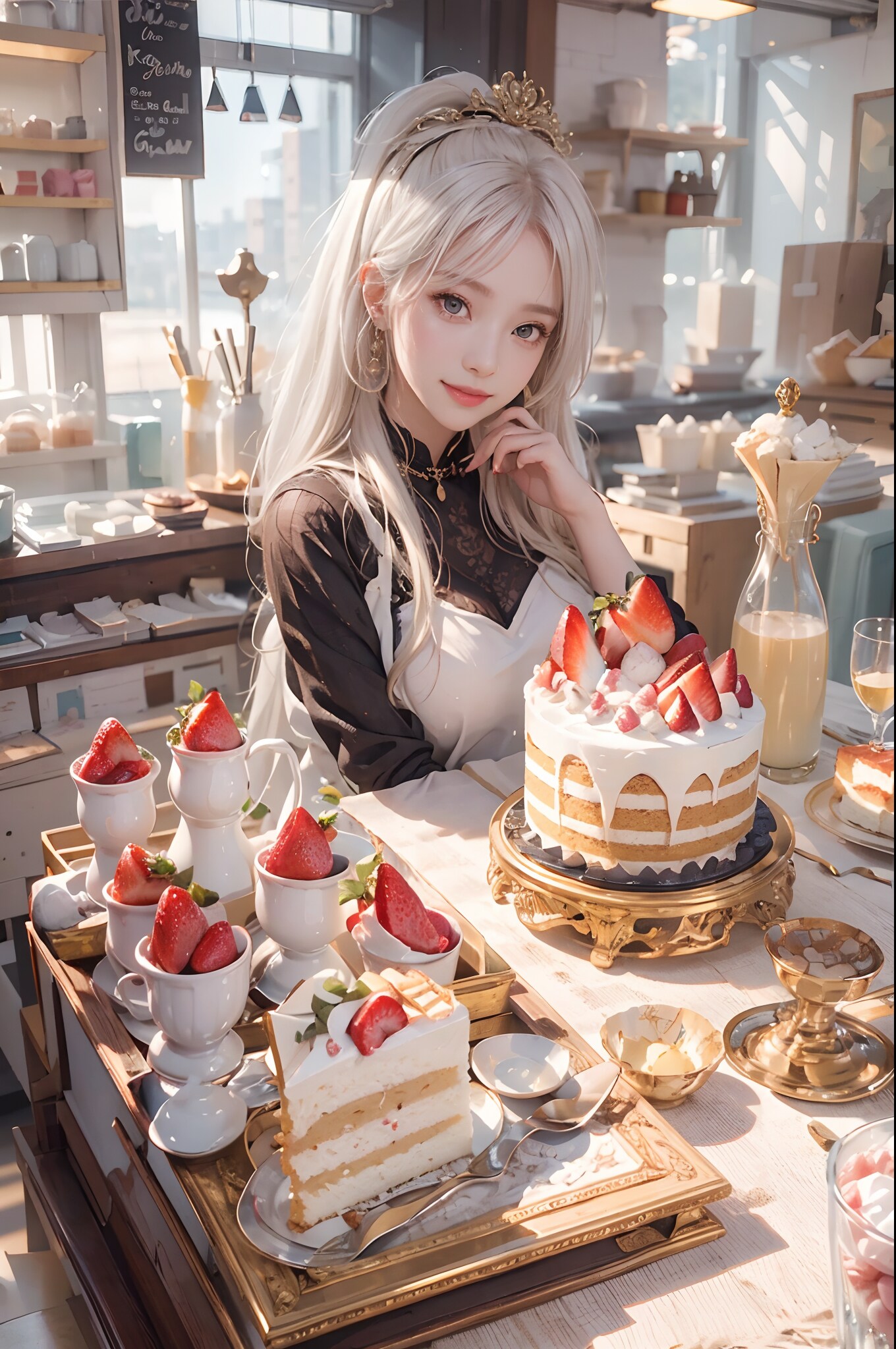 苺のケーキ🍰
