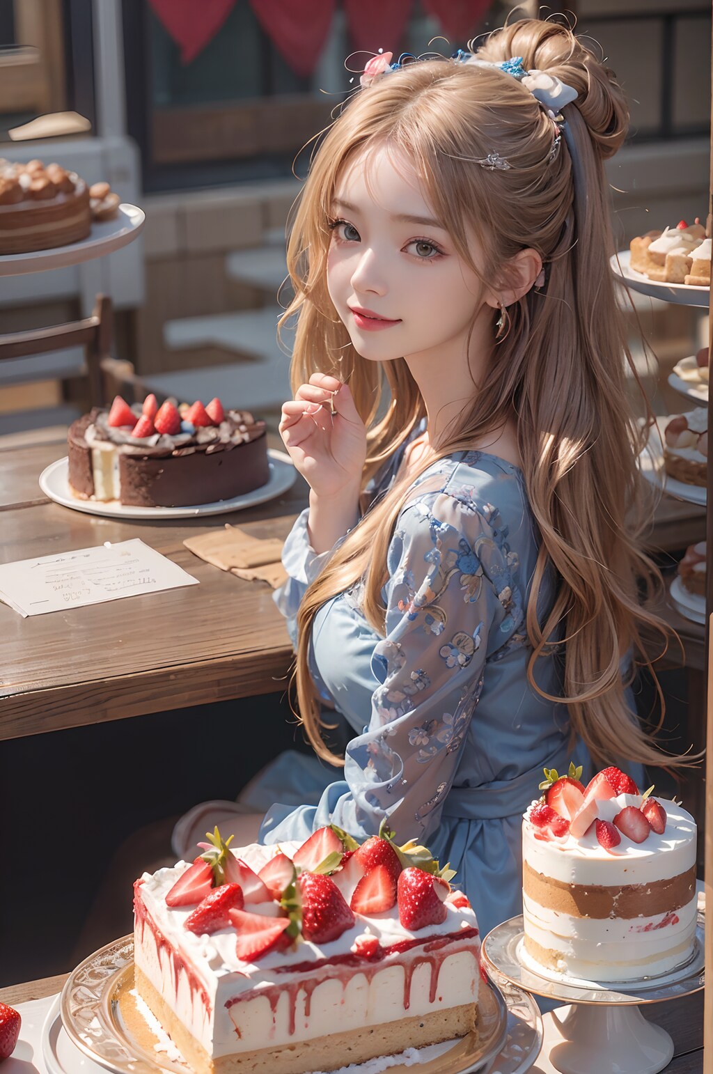 苺のケーキ🍰