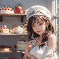 苺のケーキ🍰 3枚目