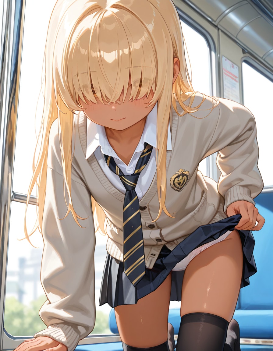金髪両目カクレちゃん