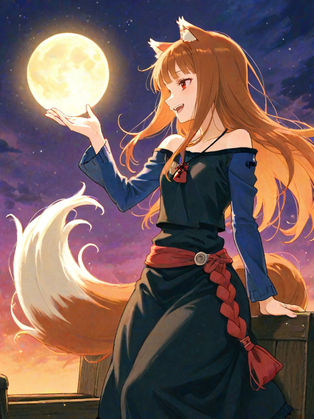 満月を愛するオオカミ