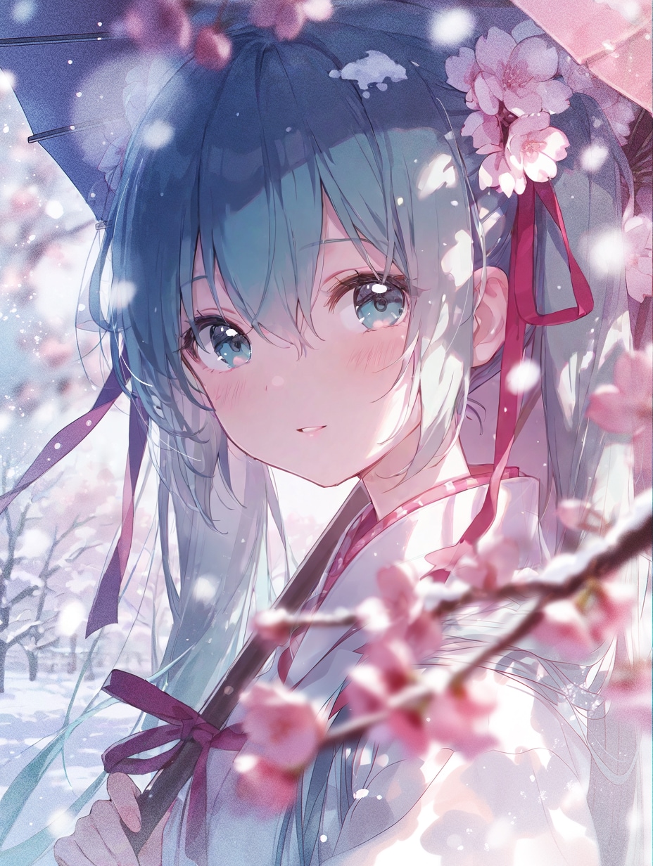 春と雪 | の人気AIイラスト・グラビア