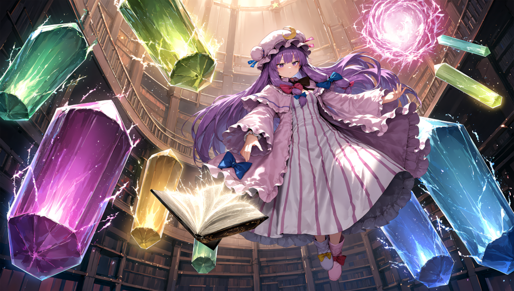 V5　東方　パチュリー　弾幕