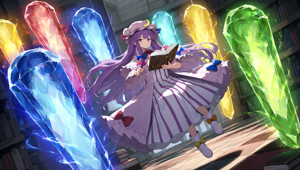 V5　東方　パチュリー　弾幕