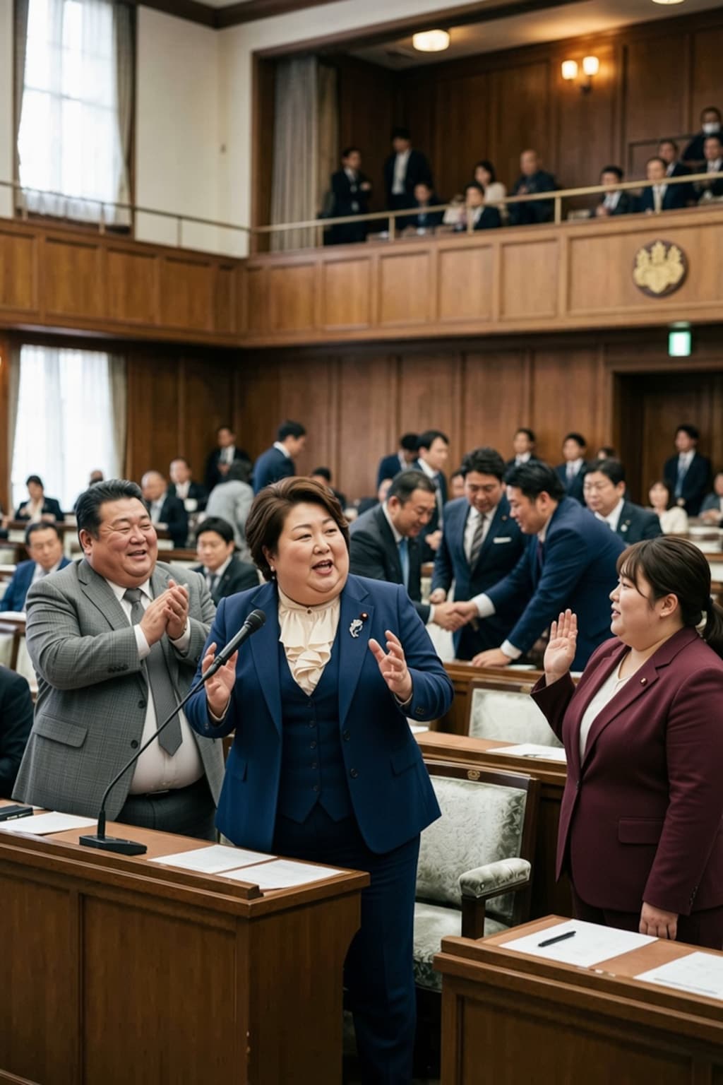 ぽっちゃり共和国の国会