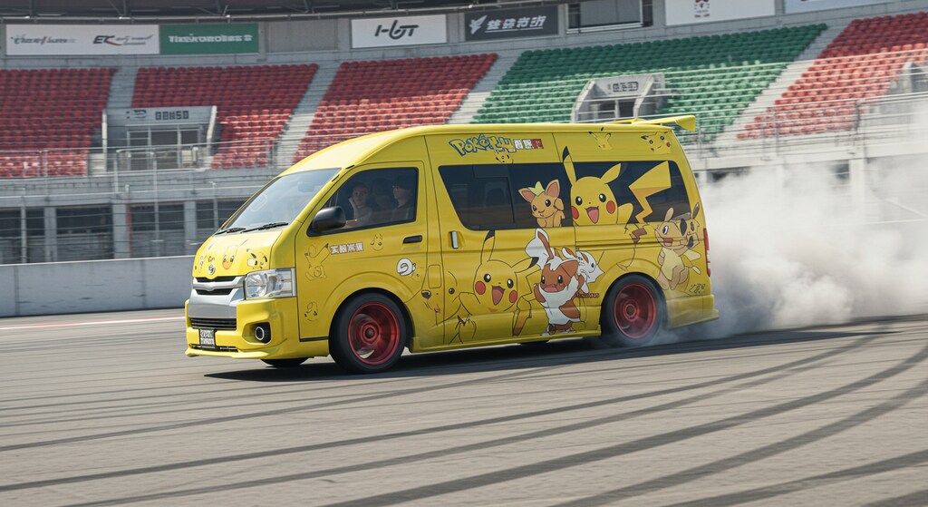 ポケモンハイエースのドリ車　　リメイク版