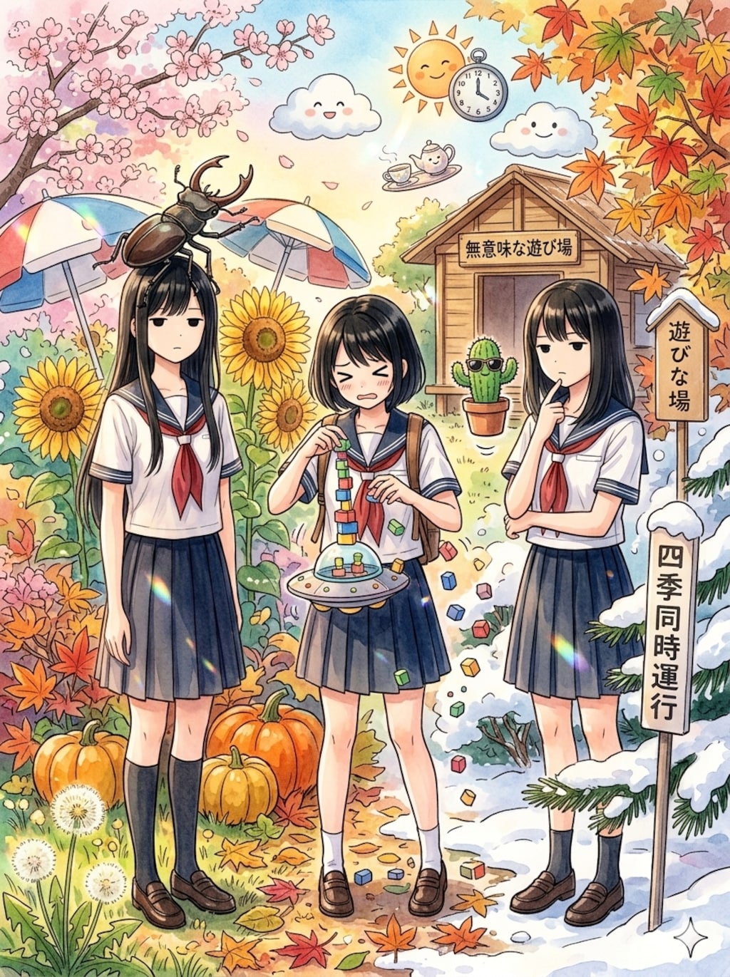春と夏と秋と冬