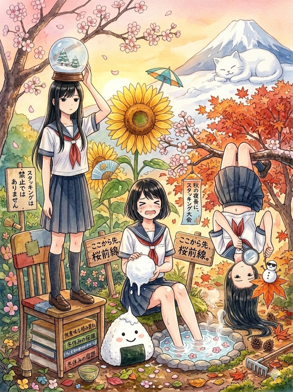 春と夏と秋と冬