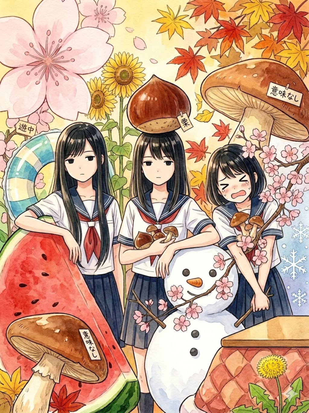 春と夏と秋と冬