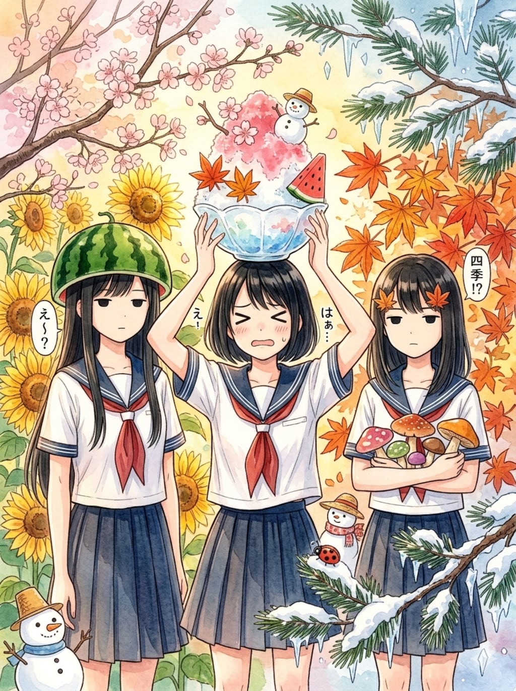 春と夏と秋と冬