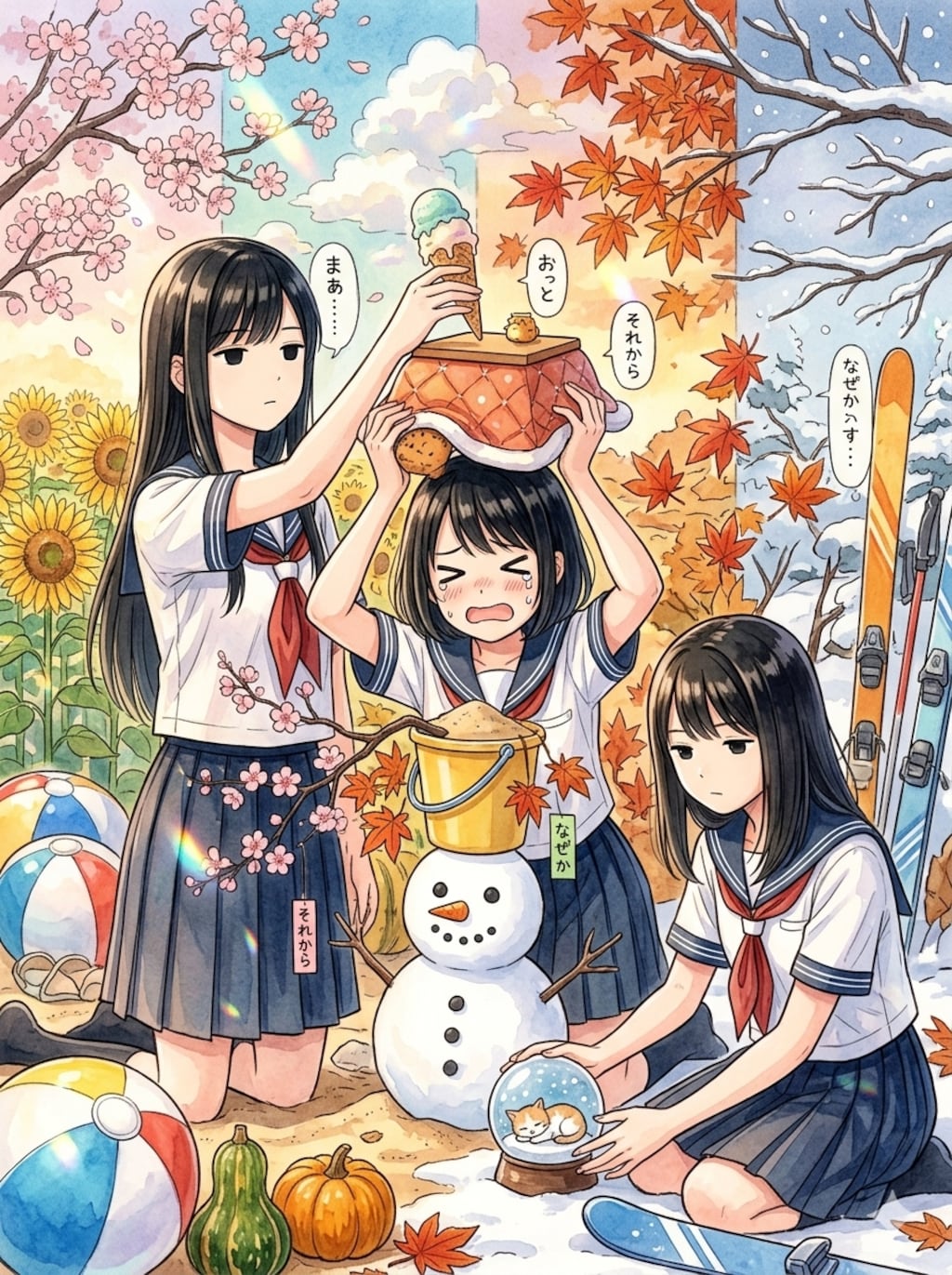 春と夏と秋と冬