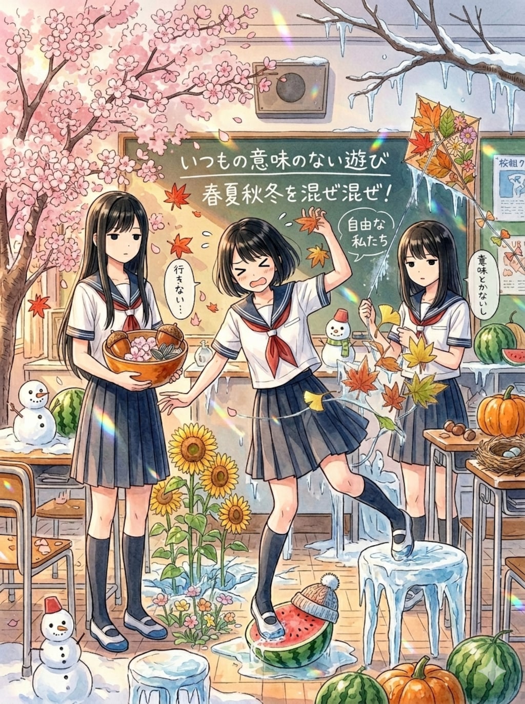 春と夏と秋と冬