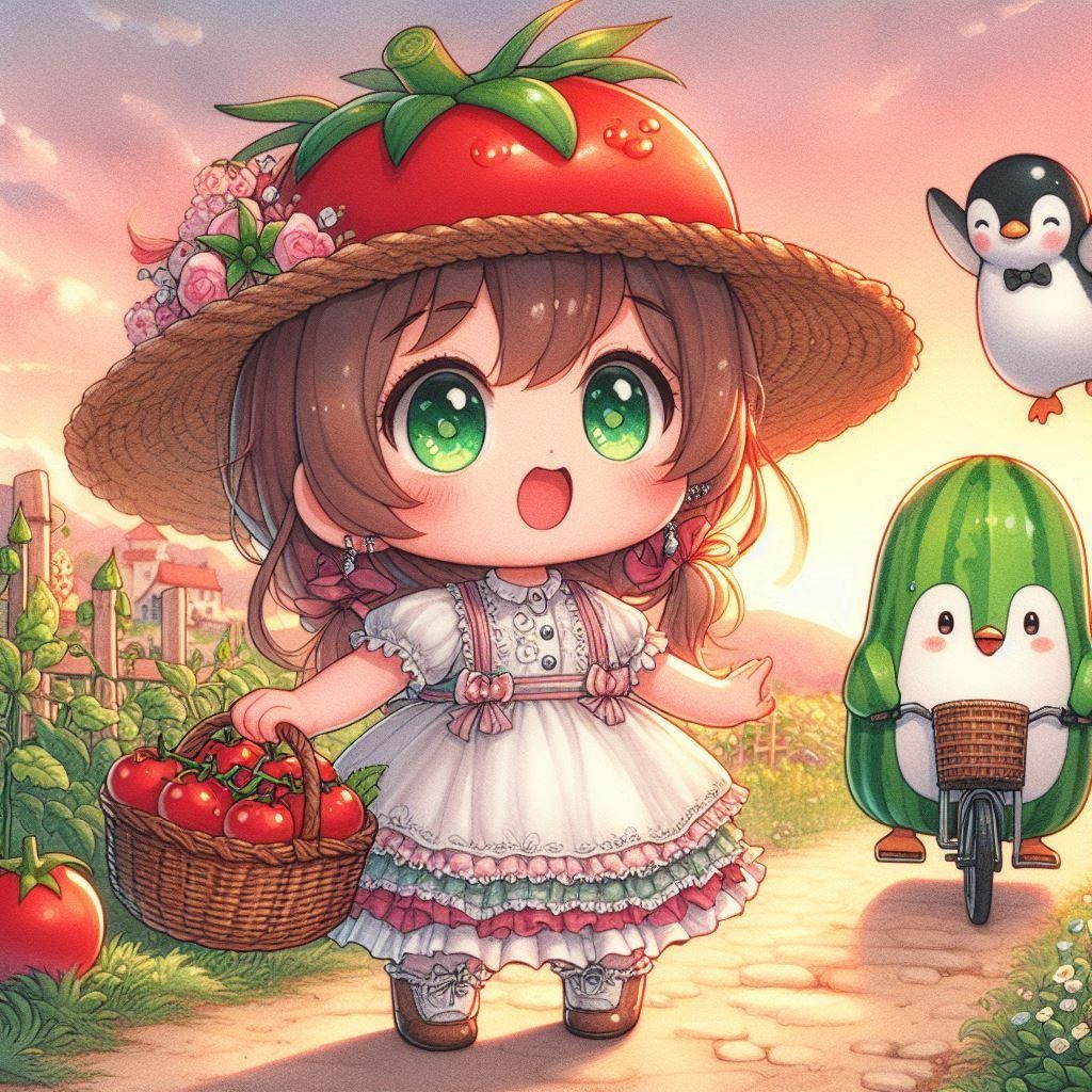 きゅうりさん全力疾走