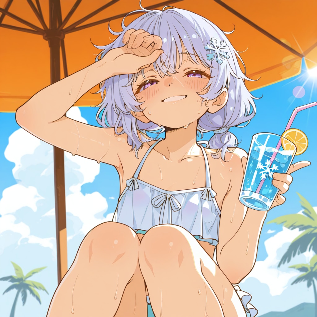 暑いねー💦