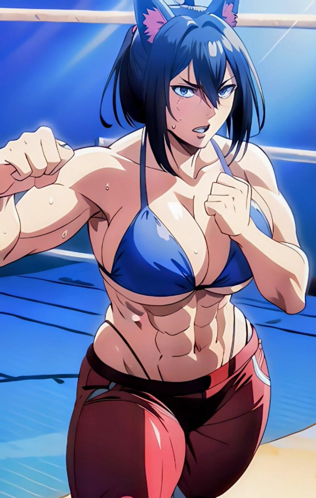 もう一人の闘志の女子