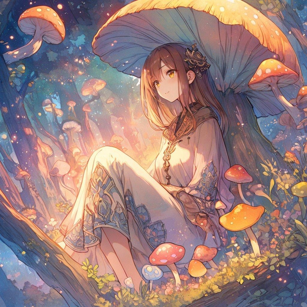 キノコと少女02