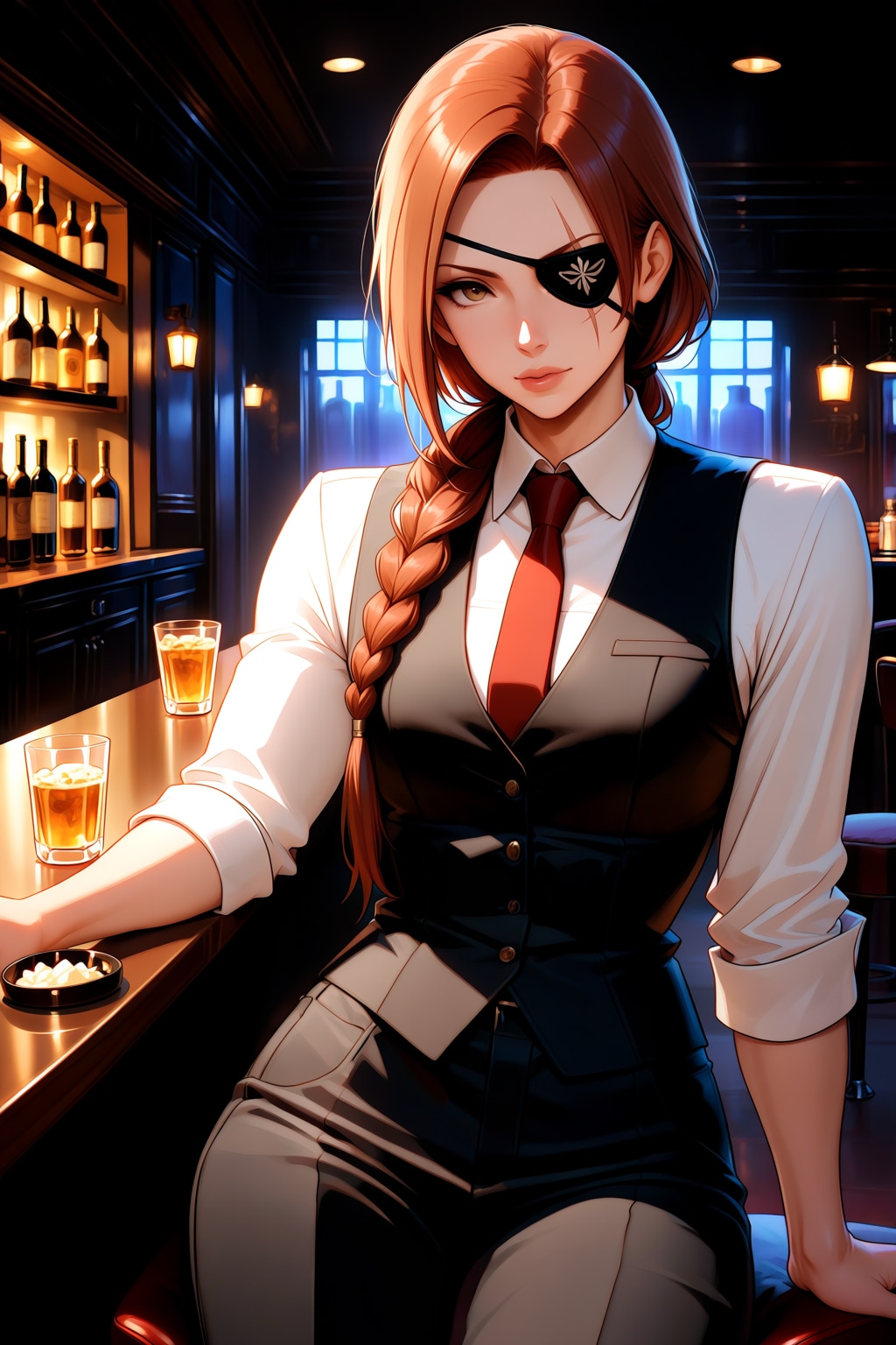 スカーフェイス姉さんとBar