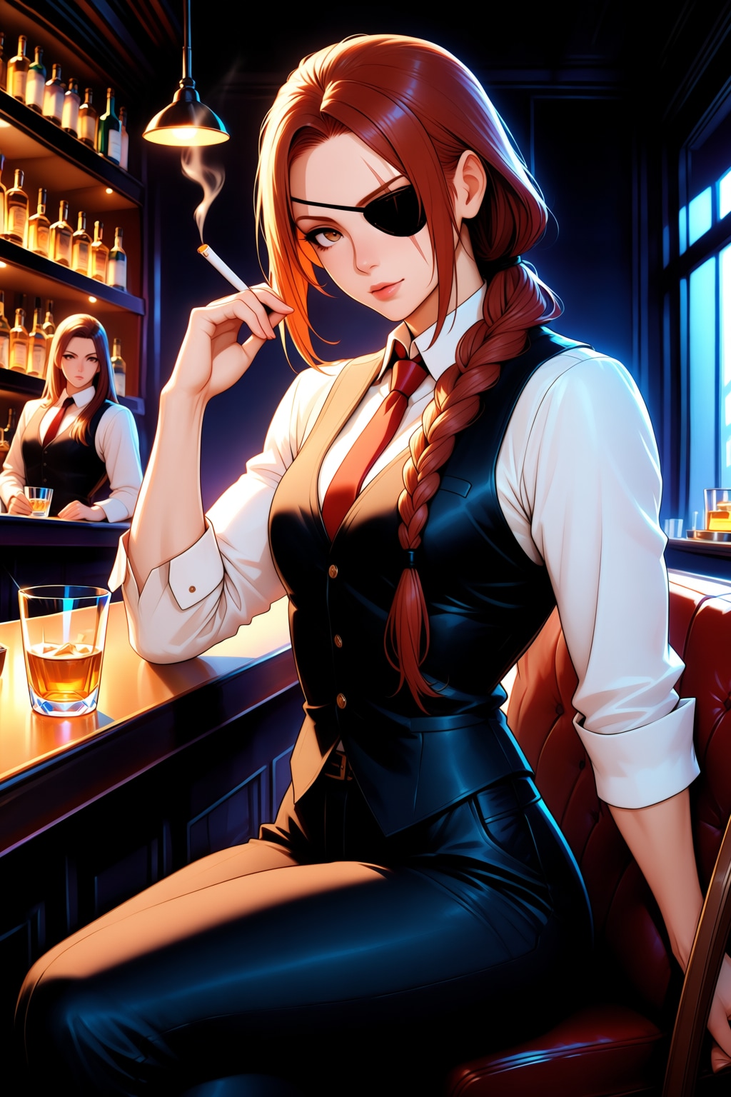 スカーフェイス姉さんとBar