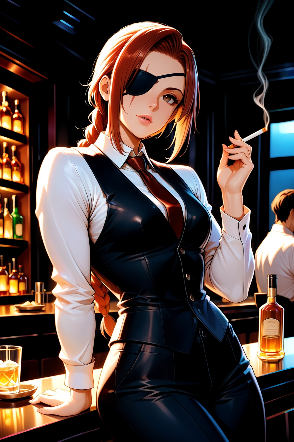 スカーフェイス姉さんとBar