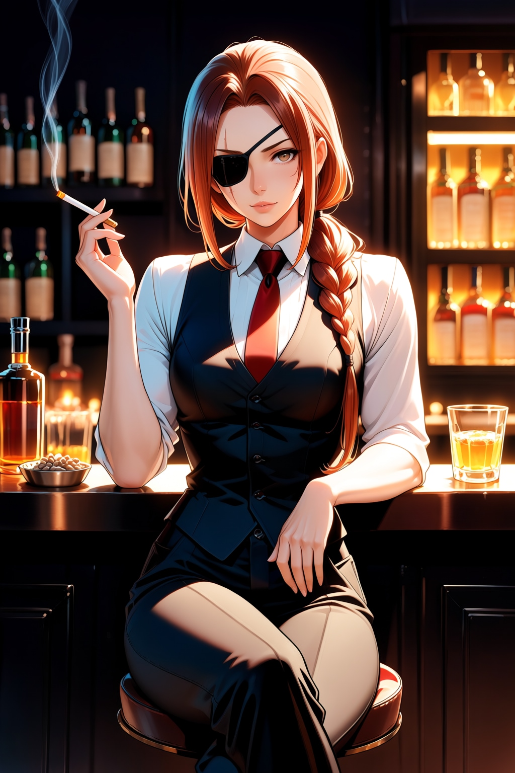 スカーフェイス姉さんとBar
