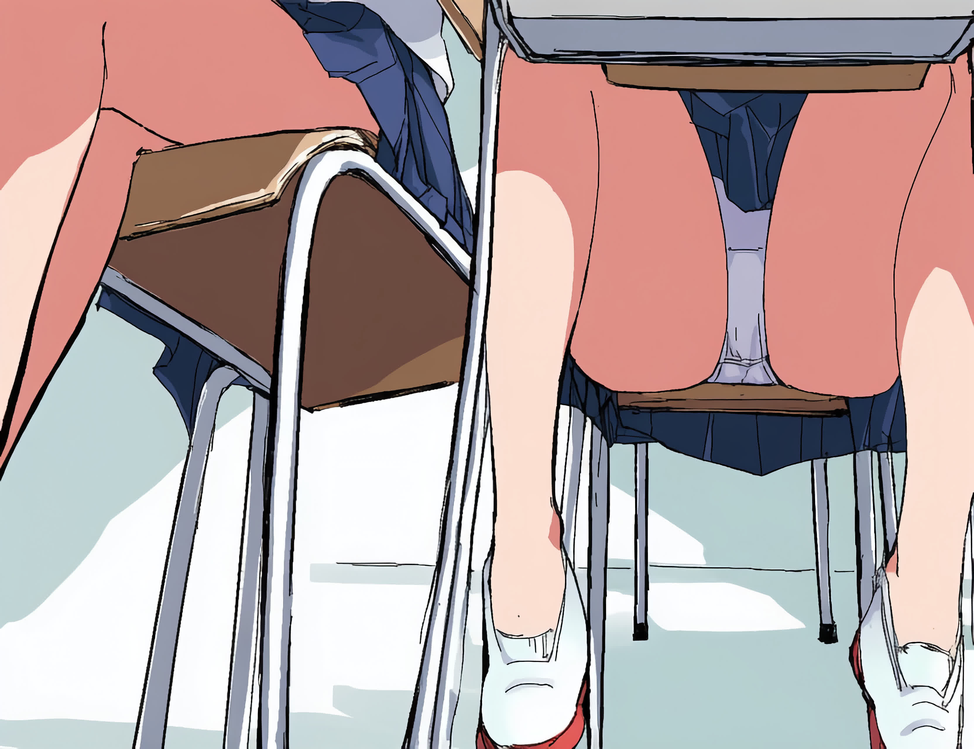 机の下の素晴らしさ