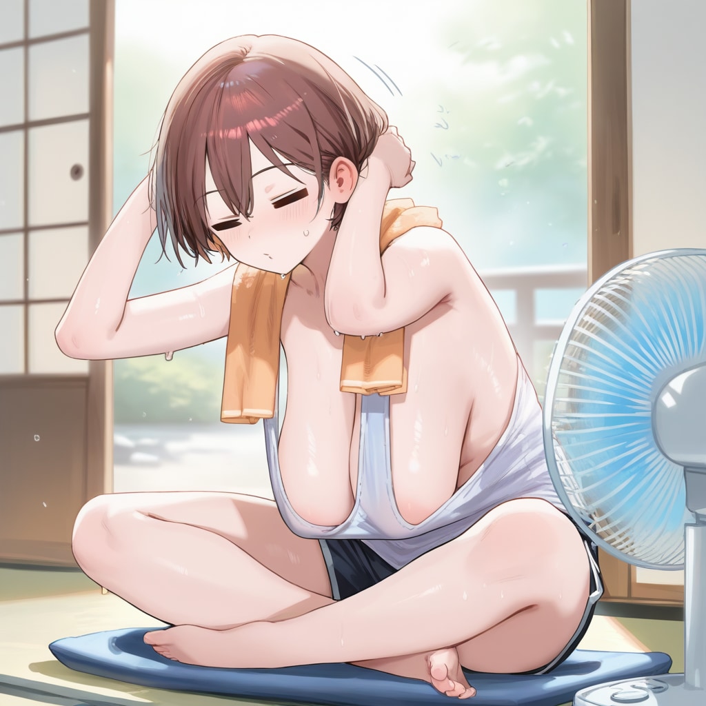 ズボラおねーさんと風呂上がり